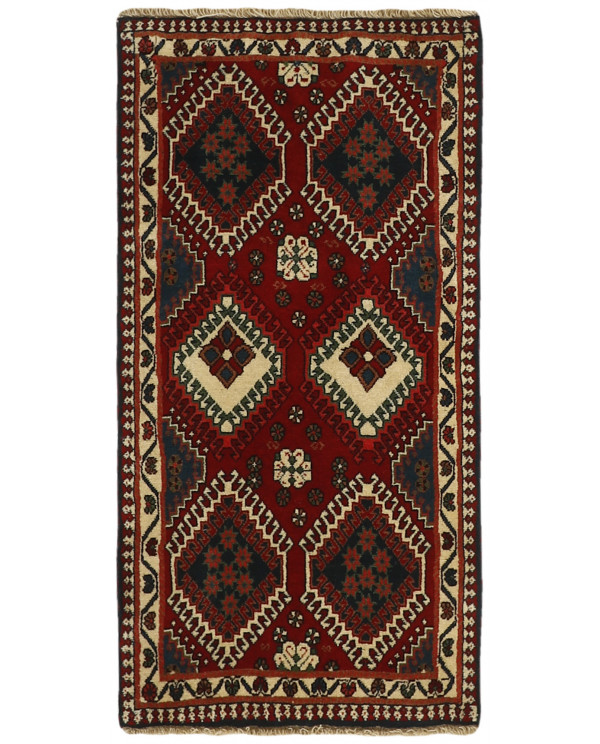 Rytietiškas kilimas Yalameh - 105 x 56 cm
