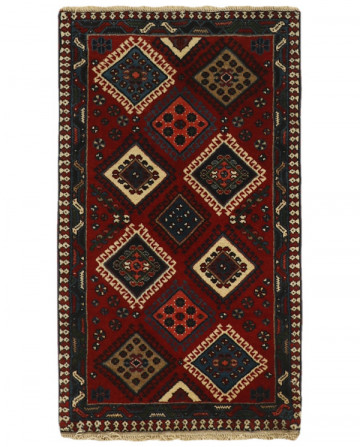 Rytietiškas kilimas Yalameh - 86 x 51 cm
