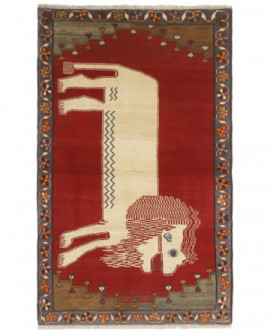 Rytietiškas kilimas Kashghai Old Figural - 175 x 109 cm 