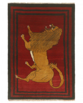 Rytietiškas kilimas Kashghai Old Figural - 150 x 102 cm 
