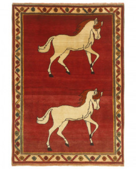 Rytietiškas kilimas Kashghai Old Figural - 175 x 121 cm 