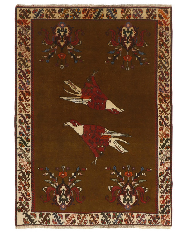 Rytietiškas kilimas Kashghai Old Figural - 160 x 112 cm 