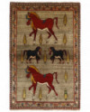 Rytietiškas kilimas Kashghai Old Figural - 182 x 121 cm 