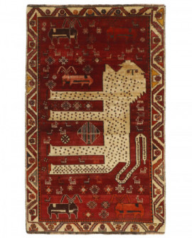 Rytietiškas kilimas Kashghai Old Figural - 193 x 115 cm 