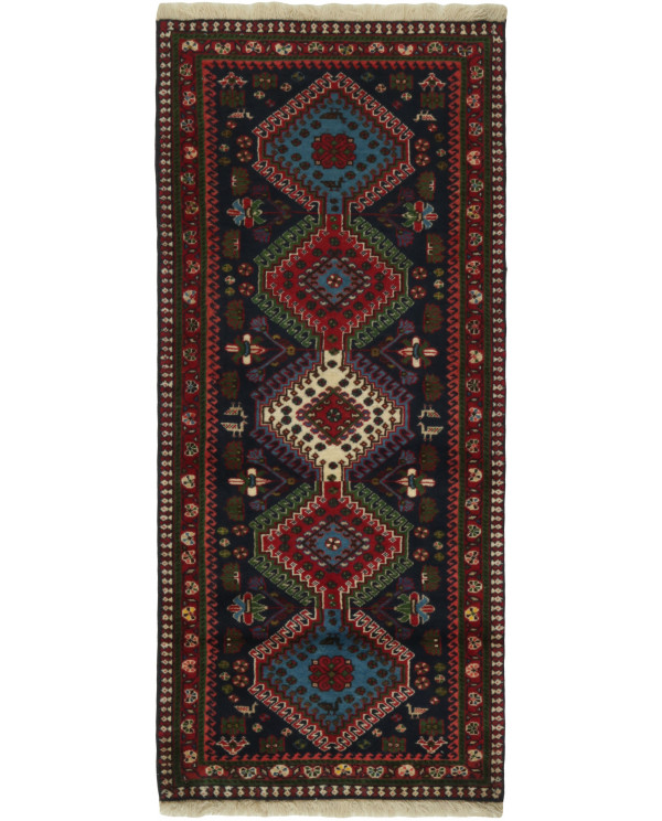 Rytietiškas kilimas Yalameh - 150 x 63 cm 