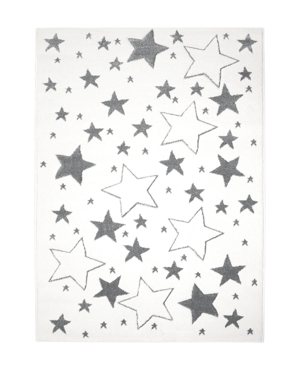 Vaikiškas kilimas - Bueno Stars (balta) 