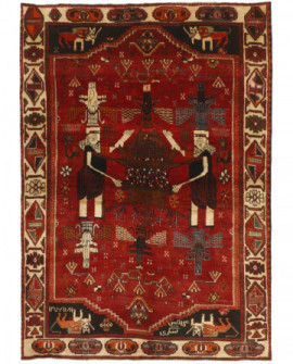 Rytietiškas kilimas Kashghai - 203 x 138 cm 
