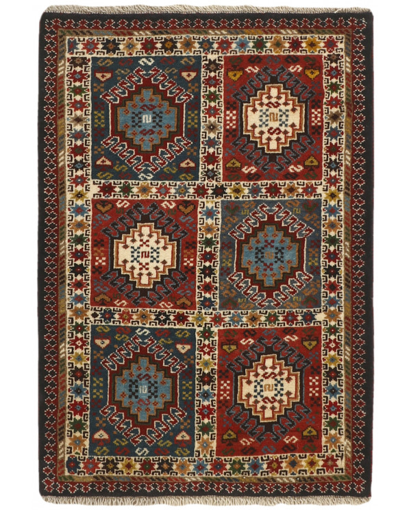 Rytietiškas kilimas Yalameh - 91 x 63 cm