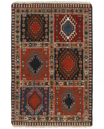 Rytietiškas kilimas Yalameh - 93 x 62 cm