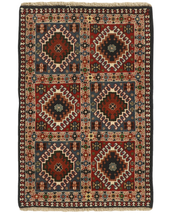 Rytietiškas kilimas Yalameh - 93 x 62 cm