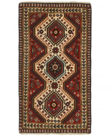 Rytietiškas kilimas Yalameh - 108 x 62 cm