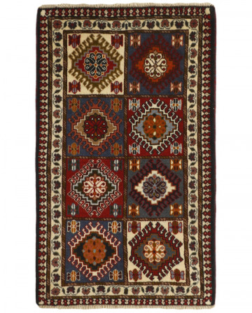 Rytietiškas kilimas Yalameh - 104 x 63 cm