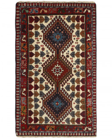 Rytietiškas kilimas Yalameh - 101 x 62 cm