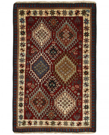 Rytietiškas kilimas Yalameh - 100 x 67 cm