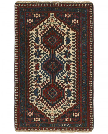 Rytietiškas kilimas Yalameh - 100 x 62 cm