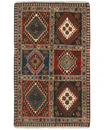Rytietiškas kilimas Yalameh - 100 x 64 cm