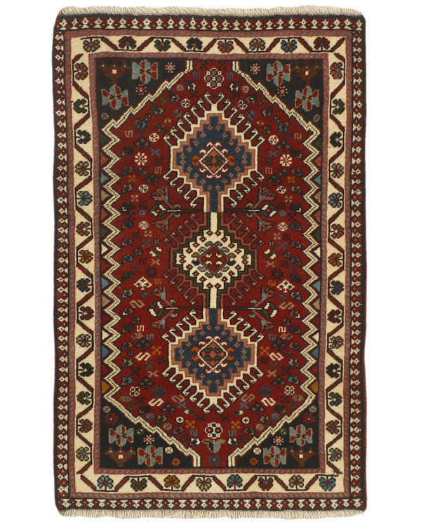 Rytietiškas kilimas Yalameh - 92 x 61 cm