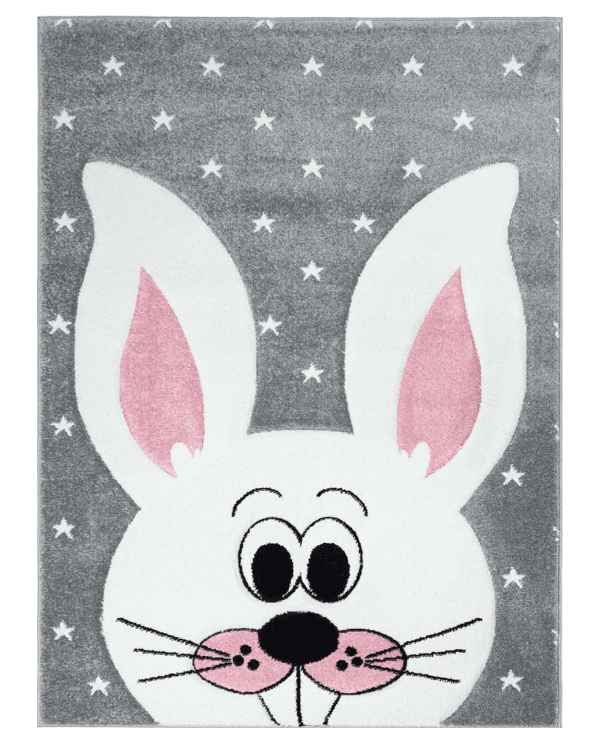 Vaikiškas kilimas - Bueno Rabbit (pilka) 