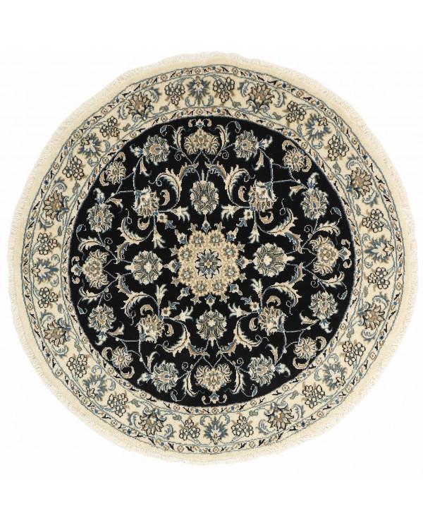 Rytietiškas kilimas Nain Kashmar - 140 x 140 cm 