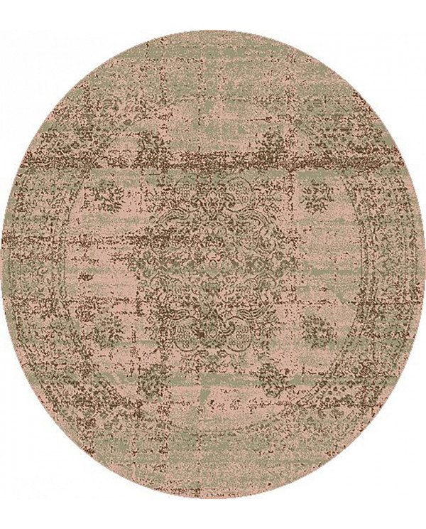 Apvalus kilimas - Peking Royal (rožinė) 
