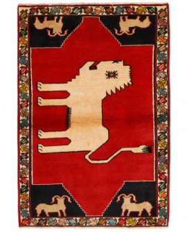 Rytietiškas kilimas Kashghai Old Figural - 144 x 98 cm 