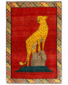 Rytietiškas kilimas Kashghai Old Figural - 142 x 100 cm 