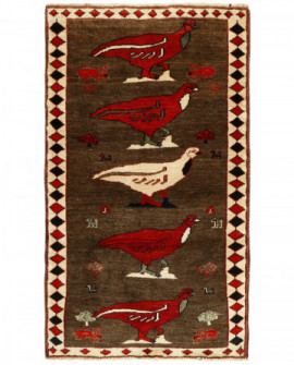 Rytietiškas kilimas Kashghai Old Figural - 170 x 97 cm 