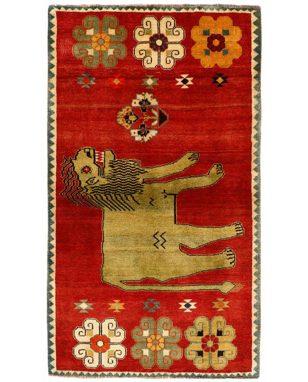 Rytietiškas kilimas Kashghai Old Figural - 175 x 105 cm 