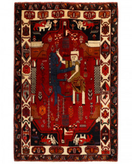 Rytietiškas kilimas Kashghai Old Figural - 180 x 120 cm 