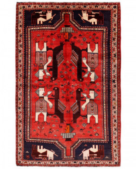 Rytietiškas kilimas Kashghai Old Figural - 253 x 163 cm 