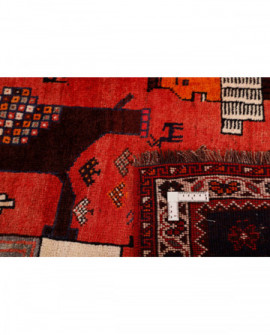 Rytietiškas kilimas Kashghai Old Figural - 253 x 163 cm 