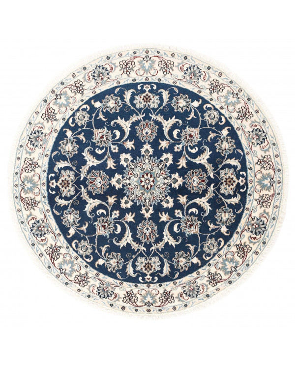 Rytietiškas kilimas Nain Kashmar - 142 x 142 cm 