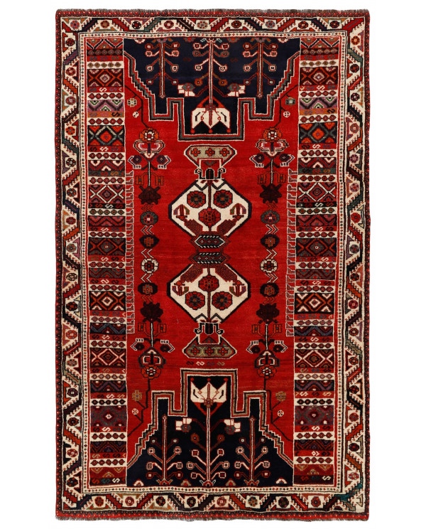 Rytietiškas kilimas Kashghai - 246 x 155 cm 