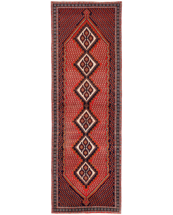 Rytietiškas kilimas Afshar - 298 x 96 cm 