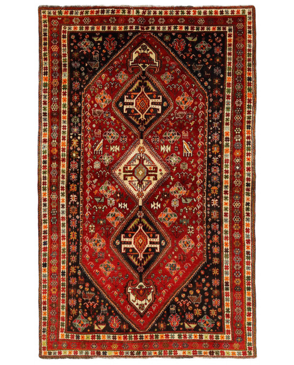 Rytietiškas kilimas Kashghai - 253 x 155 cm 