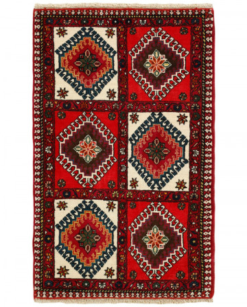 Rytietiškas kilimas Yalameh - 104 x 64 cm