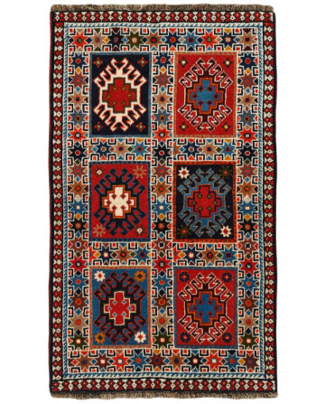Rytietiškas kilimas Yalameh - 100 x 61 cm