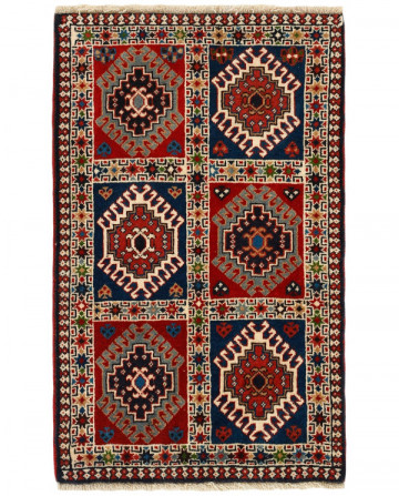 Rytietiškas kilimas Yalameh - 97 x 61 cm
