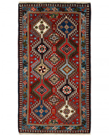 Rytietiškas kilimas Yalameh - 112 x 63 cm