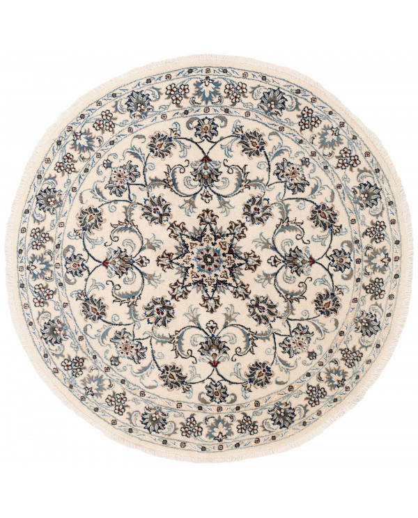 Rytietiškas kilimas Nain Kashmar - 140 x 140 cm 