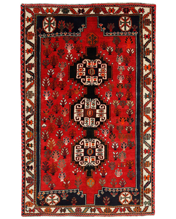 Rytietiškas kilimas Kashghai - 242 x 151 cm 