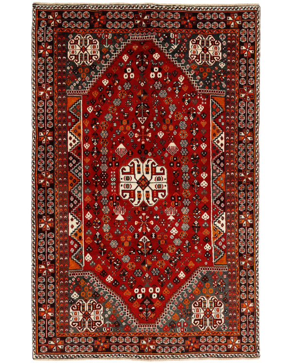 Rytietiškas kilimas Kashghai - 246 x 156 cm 