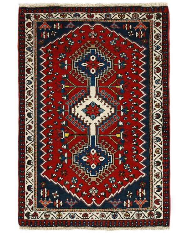 Rytietiškas kilimas Yalameh - 90 x 63 cm