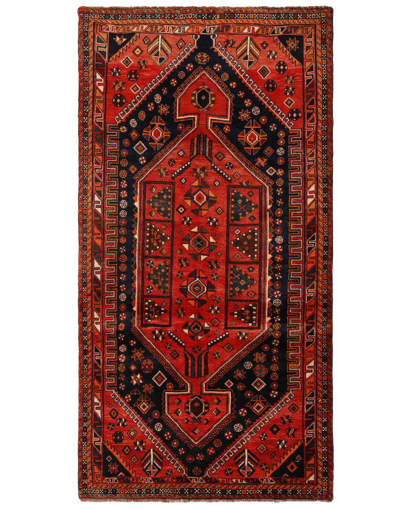 Rytietiškas kilimas Kashghai - 281 x 145 cm 