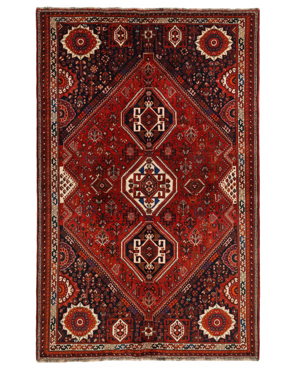 Rytietiškas kilimas Kashghai - 276 x 177 cm 