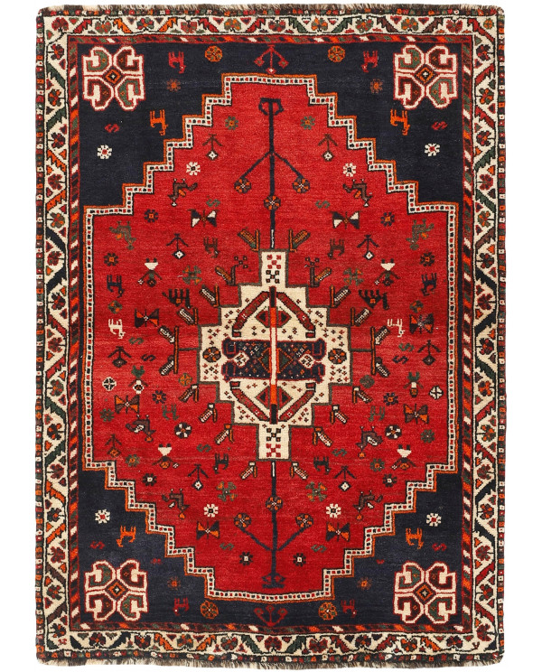 Rytietiškas kilimas Kashghai - 163 x 118 cm 