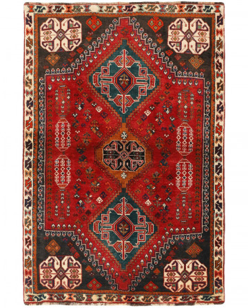 Rytietiškas kilimas Kashghai - 175 x 116 cm 