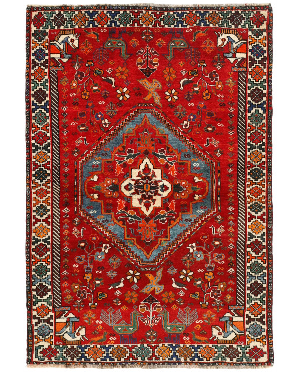 Rytietiškas kilimas Kashghai - 184 x 126 cm 