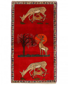 Rytietiškas kilimas Kashghai Old Figural - 156 x 88 cm 