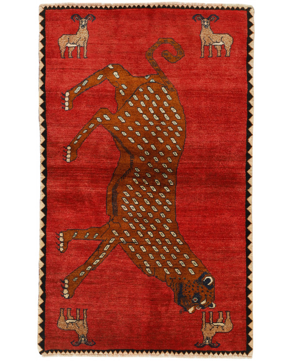 Rytietiškas kilimas Kashghai Old Figural - 205 x 125 cm 
